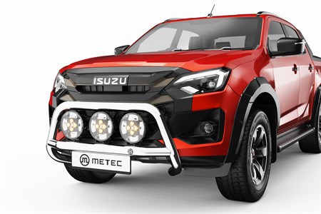 Frontbåge Isuzu D-Max 2025+, för 3 extraljus