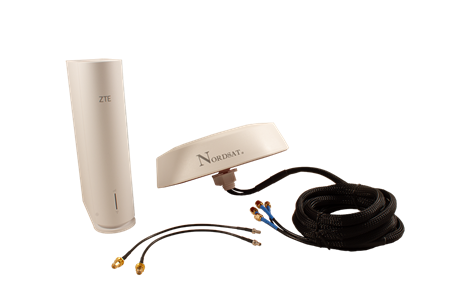 5G Paket, antenn och router