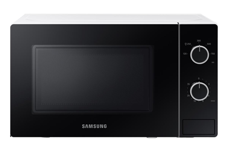 Samsung Mikrovågsugn, 700W, 20L, 230V, svart/vit