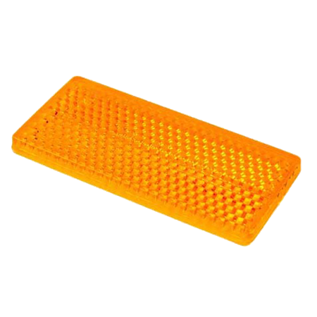 Reflex gul, 70x32mm, tejp