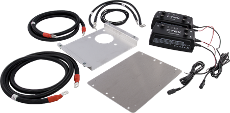 Laddboosterpaket 140A, Crafter 2019-, med/utan extrabatteri fr. fabrik