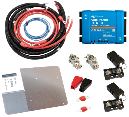 Laddboosterpaket VW Caddy 2021- med batteri 72Ah