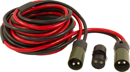 Skarvkabel Nato 10m, 35mm², inkl adapter