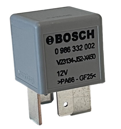 Minirelä, 12V, 70A, slutande, motstånd