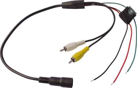 Adapter Mini-DIN (hona) till RCA (hane)