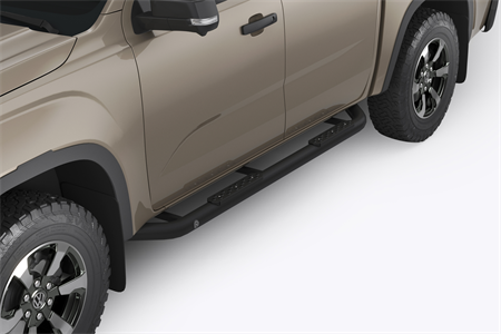 Sidosteg Amarok 2023- Ranger 2012- Ranger Raptor 2023- Svart