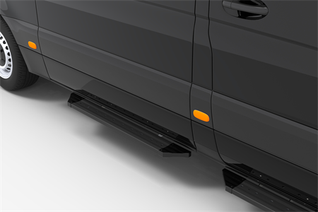 Sidosteg sidodörr Sprinter 2006- Crafter 2007-2016 Svart