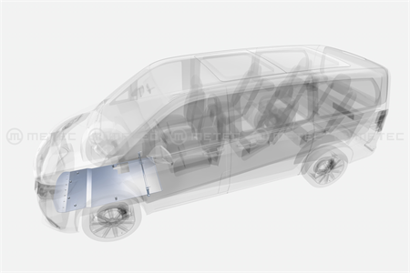 Hasplåt motor Vito & V-Klass 4x4 2014-2019, 2019-2023, 2024-