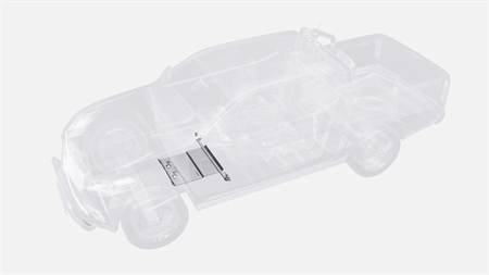 Hasplåt växellåda MB X-Klass 2017- Navara 2016- Alaskan 2017-