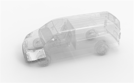 Hasplåt motor Jumpy 2016- Vivaro 2019-2024 Proace 2016-