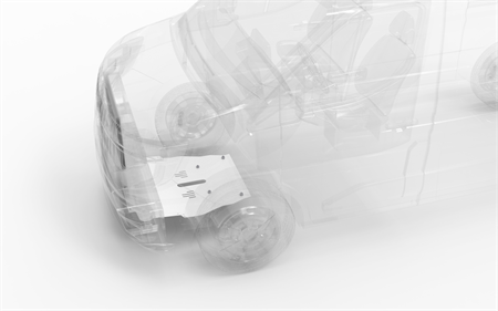 Hasplåt motor Renault Master 2024- Nissan Interstar 2024-