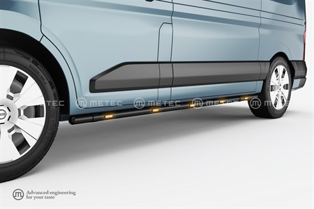 Sidorör LED Master 2024- Interstar 2024- L2/4215mm Svart