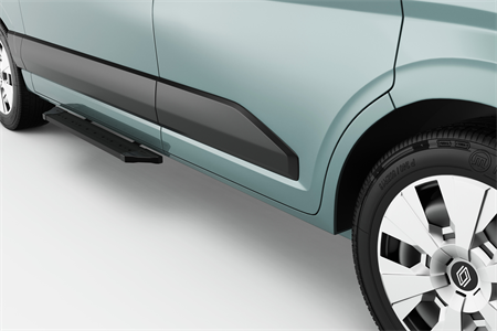 Sidosteg sidodörr Renault Master 2024- Nissan Interstar 2024- Svart