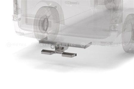 Bakre fotsteg, 600mm