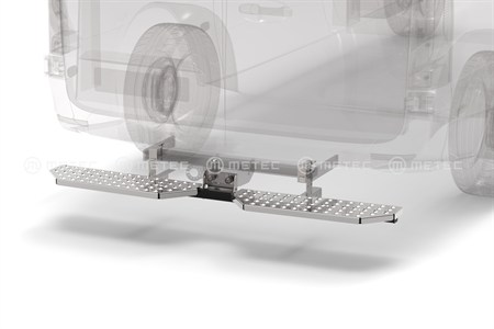 Bakre fotsteg, 1700mm