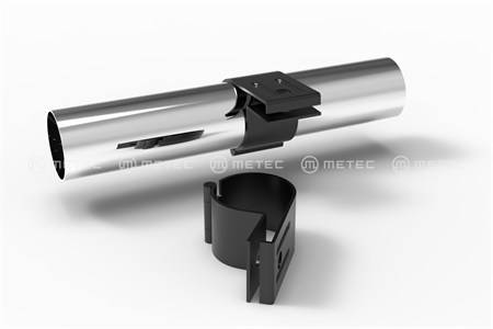 Rörklämma 60mm Svart