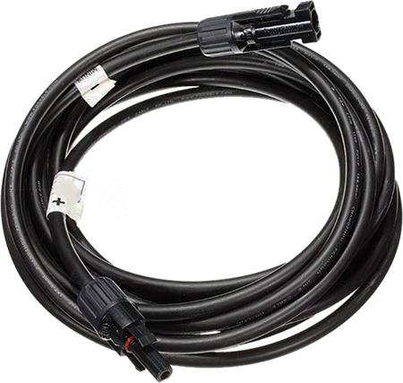 Solpanelskabel, 1m, MC4 hane/hona, 4mm²