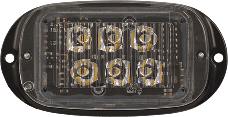 Directional light Amber 12V R65/ICAO/MIL-STD 461F Double Flash