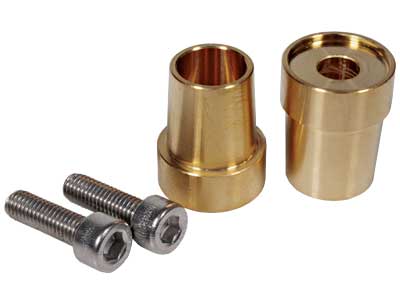 Polplints adapter kit, M6 förtent (+/-)