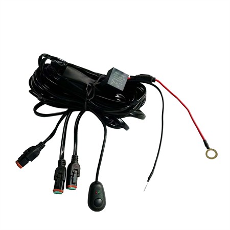 Kabelsats 3x DT-2 kontakter, DT-2 Kontakt, med ON/OFF Knapp