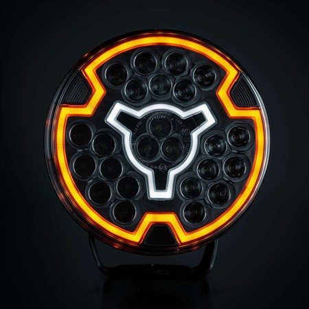 FREEDOM MAXIMUM position extraljus 7", vit/orange pos., optimized beam