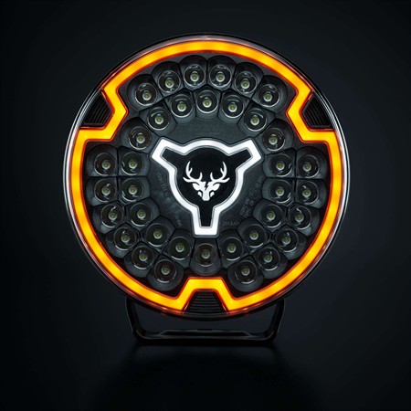 FREEDOM MAXIMUM position extraljus 9", vit/orange pos., optimized beam