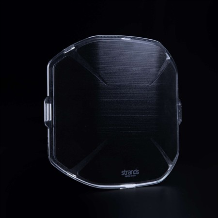 SIBERIA X linsskydd svart 9", stenskottsskydd, mörk lins