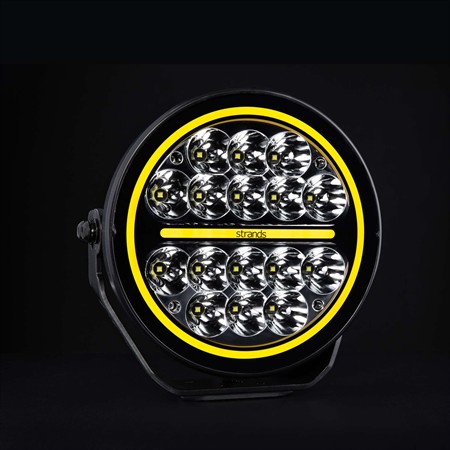 SIBERIA XP extraljus 7", vit/gul pos., Hello Funk., DT-4pin