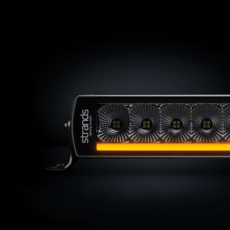 SIBERIA Next Level arbetsljus ramp 11", vit/röd/orange pos.