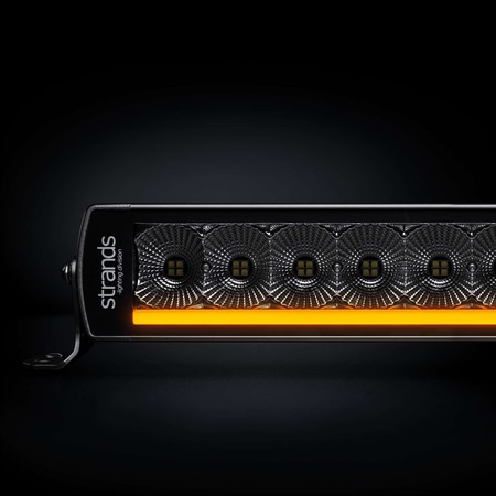 SIBERIA Next Level arbetsljus ramp 38", vit/röd/orange pos.