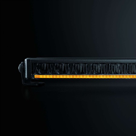 FIREFLY LED-ramp 10", vit/orange pos., optimized beam
