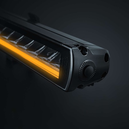 SIBERIA XPA SR LED-ramp 22", vit/orange pos., Hello Funk., DT-4pin