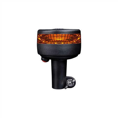 Cruise light roterande varningsljus LED 90mm stångmontage/orange lins,