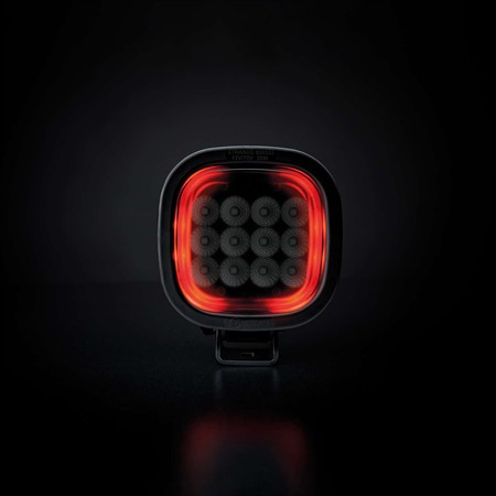 PRESIDENT arbetsljus 35W röd, röd pos.