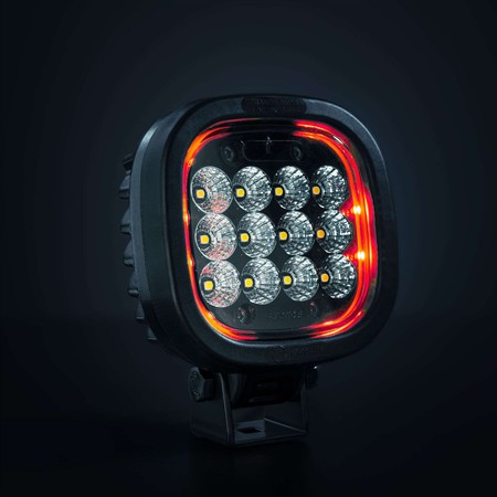 PRESIDENT arbetsljus 2.0 25W röd, röd pos.