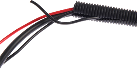 Skyddsslang slitsad, NW7,5, ID=6,7mm / YD=9,9mm, svart