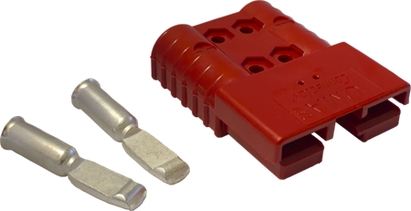 Truckhandske 50mm² / 160A, röd