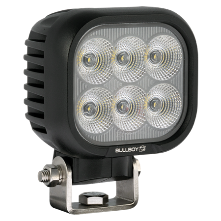 BullBoy Agriline 360°, 60W, Flood, fyrkantig, DV