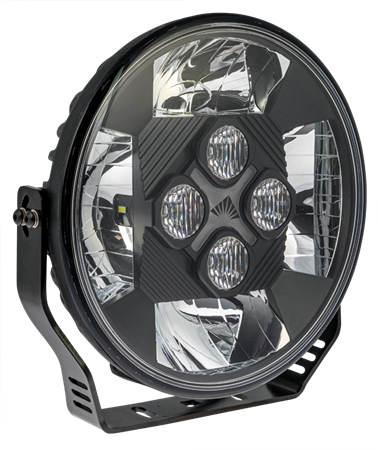 OPTIBEAM Gen III Nin9, vit/orange DRL 9", 12V