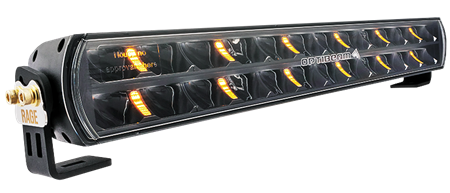 OPTIBEAM Super Captain Dual Rage 600, vit/orange DRL, DT, DV
