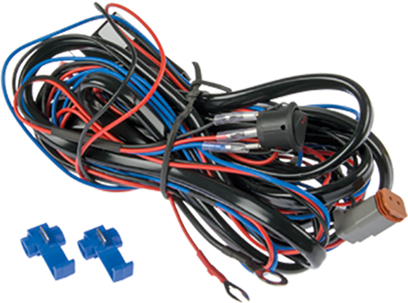 Extraljuskablage för 1 ljus, med relä och 2-pol DT, brytare, HD