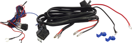 Extraljuskablage för 2 ljus, med relä, brytare, HD