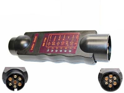 Testare för släpvagnskontakt