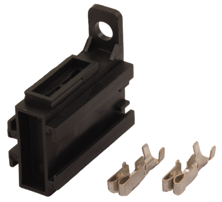 Säkringshållare flatstift Midi, byggbar med reläsockel (Bosch)